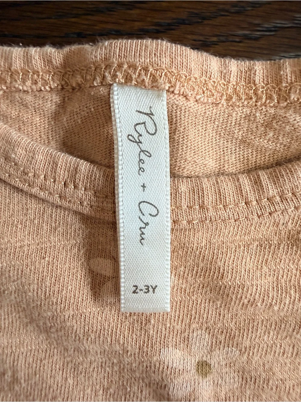 Rylee + Cru Peach Floral Daywear Set